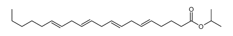 propan-2-yl icosa-5,8,11,14-tetraenoate结构式