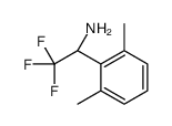 (1R)-1-(2,6-dimethylphenyl)-2,2,2-trifluoroethanamine Structure