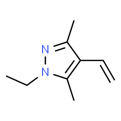 1H-Pyrazole,4-ethenyl-1-ethyl-3,5-dimethyl- structure