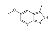 5-Methoxy-3-methyl-1H-pyrazolo[3,4-b]pyridine Structure