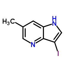 3-Iodo-6-methyl-1H-pyrrolo[3,2-b]pyridine picture