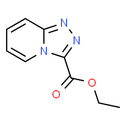 [1,2,4]三唑并[4,3-a]吡啶-3-羧酸乙酯结构式