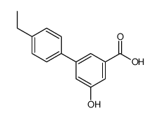 3-(4-ethylphenyl)-5-hydroxybenzoic acid Structure