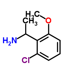 1-(2-Chloro-6-methoxyphenyl)ethanamine Structure