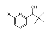 rac-1'-(6-bromopyridine-2-yl)-2',2'-dimethylpropanol结构式