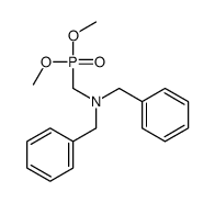 N-benzyl-N-(dimethoxyphosphorylmethyl)-1-phenylmethanamine Structure