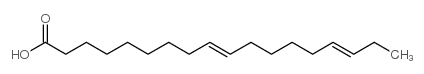 9,15-octadecadienoic acid structure
