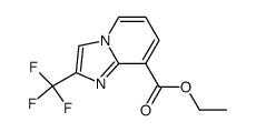 IMidazo[1,2-a]pyridine-8-carboxylic acid, 2-(trifluoromethyl)-, ethyl ester结构式