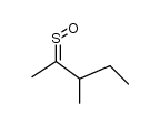 (3-methylpentan-2-ylidene)-l4-sulfanone Structure