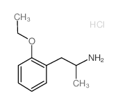 2-(2-Ethoxy-phenyl)-1-methyl-ethylamine hydrochloride结构式