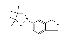 1,3-Dihydroisobenzofuran-5-boronic acid pinacol ester Structure