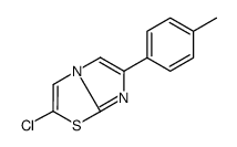 2-chloro-6-(4-methylphenyl)imidazo[2,1-b][1,3]thiazole结构式