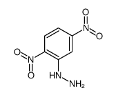 (2,5-dinitrophenyl)hydrazine结构式