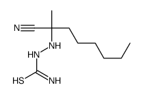 (2-cyanooctan-2-ylamino)thiourea结构式