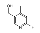 2-Fluoro-5-hydroxyMethyl-4-Methylpyridine Structure