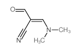3-dimethylamino-2-formyl-prop-2-enenitrile structure