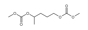 1,4-di(methoxycarbonyloxy)pentane结构式