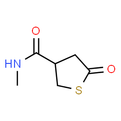 3-Thiophenecarboxamide,tetrahydro-N-methyl-5-oxo-(9CI) structure