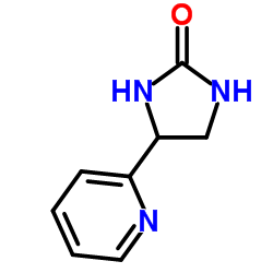 4-(2-Pyridinyl)-2-imidazolidinone Structure