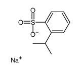 sodium,2-propan-2-ylbenzenesulfonate Structure