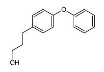 3-(4-phenoxyphenyl)propan-1-ol结构式