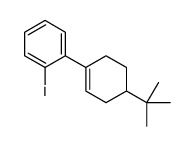1-(4-tert-butylcyclohexen-1-yl)-2-iodobenzene结构式