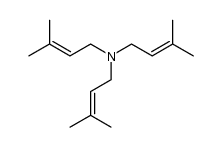 Tri-(γ,γ-dimethylallyl)-amin Structure