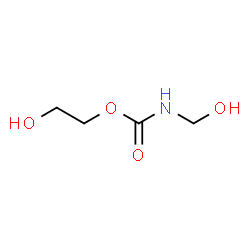 2-hydroxyethyl (hydroxymethyl)-carbamate结构式