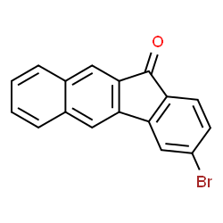 3-bromo-11H-benzo[b]fluoren-11-one Structure