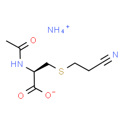 N-Acetyl-S-(2-cyanoethyl)-L-cysteine Structure