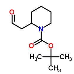 1-Boc-2-(2-Oxoethyl)Piperidine structure