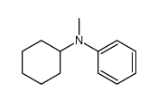 N-cyclohexyl-N-methylaniline Structure