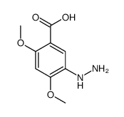 5-hydrazinyl-2,4-dimethoxybenzoic acid结构式
