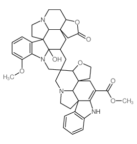 Spiro[1H,15aH-furo[2',3':7,8]indolizino[8,1-cd]- carbazole-2(2aH),6'(7'H)-[4H,5H,15aH,16H]- furo[2',3':7,8]indolizino[8,1-cd]pyrido[1,2,3-lm]- carbazole]-7-carboxylic acid,2',3',4,4'a,5,6,8,12'c,13,13结构式