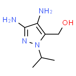 1H-Pyrazole-5-methanol,3,4-diamino-1-(1-methylethyl)-(9CI) picture