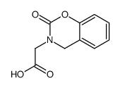 2-Oxo-2H-1,3-benzoxazine-3(4H)-acetic acid结构式