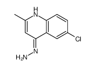 (6-chloro-2-methylquinolin-4-yl)hydrazine结构式