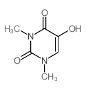 5-hydroxy-1,3-dimethyl-pyrimidine-2,4-dione结构式