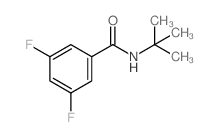 N-tert-Butyl-3,5-difluorobenzamide Structure