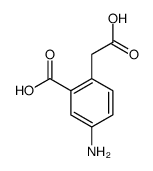 5-amino-2-(carboxymethyl)benzoic acid structure