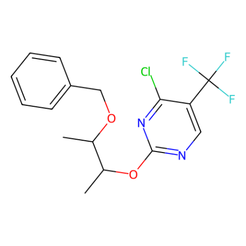 2-[(1R,2R)-2-benzyloxy-1-methyl-propoxy]-4-chloro-5-(trifluoromethyl)pyrimidine图片