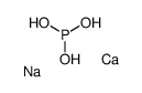 metaphosphoric acid, calcium sodium salt structure