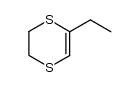 5-ethyl-2,3-dihydro-[1,4]dithiine结构式