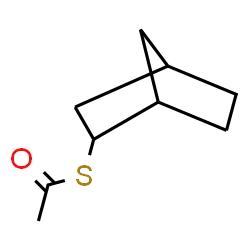 Ethanethioic acid, S-bicyclo[2.2.1]hept-2-yl ester, exo- (9CI) Structure