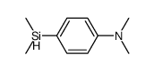 <4-(N,N-dimethylamino)phenyl>dimethylsilane结构式