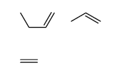 乙烯、丁烯、丙烯的共聚物结构式
