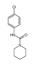 N-(4-chlorophenyl)-N',N'-(1,5-pentamethylenediyl)urea结构式