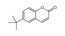 6-tert-butylchromen-2-one Structure