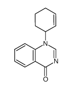 1-(Cyclohex-2-en-1-yl)quinazolin-4(1H)-one结构式