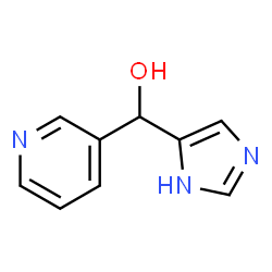 3-Pyridinemethanol,-alpha--1H-imidazol-4-yl- (9CI) Structure